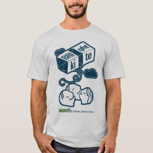 Camiseta pessoas de Brightkite.com, lugares, amigos