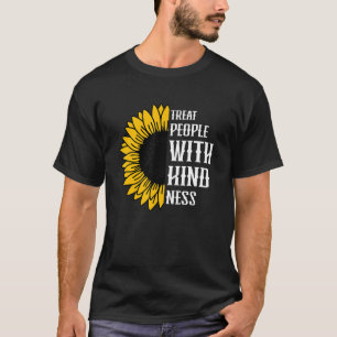 Camiseta Pessoas De Cachorro De Girassol Com Bondade