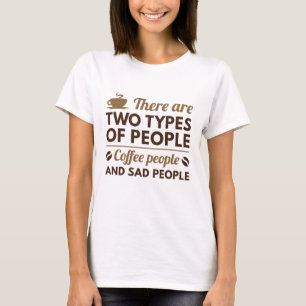 Camiseta Pessoas de café