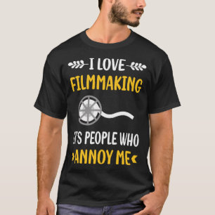 Camiseta Pessoas de Filmagem de Criador de Arquivos Anônimo