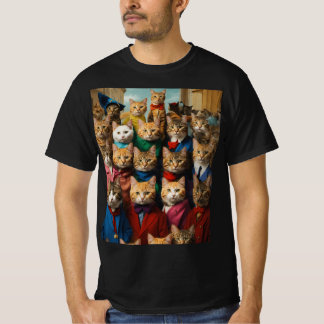 Camiseta Pessoas de gatos