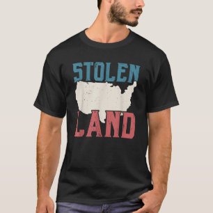 Camiseta Pessoas de Indígenas de Terra Roubadas Nativas Ame
