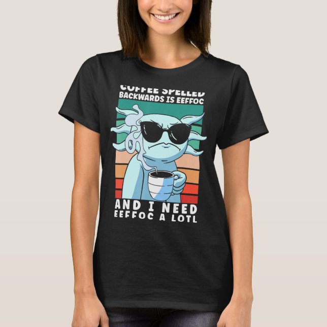 Camiseta Pessoas de manhã Óculos de sol Salamander Lizard C (Frente)