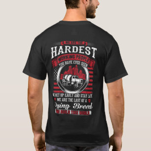 Camiseta Pessoas de trabalho mais difíceis para finalizado