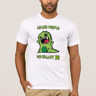 Camiseta Pessoas do lagarto para Hillary