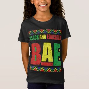 Camiseta Pessoas do mês de história negra e educada