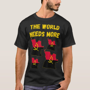 Camiseta Pessoas E Ventiladores Angolanos Que O Mundo Preci
