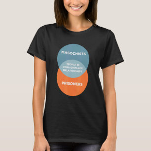 Camiseta Pessoas Em Relacionamentos De Longa Distância Dize