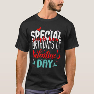 Camiseta Pessoas Especiais Têm Aniversários no Dia de São V