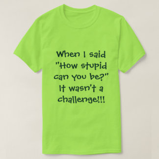 Camiseta Pessoas estúpidas