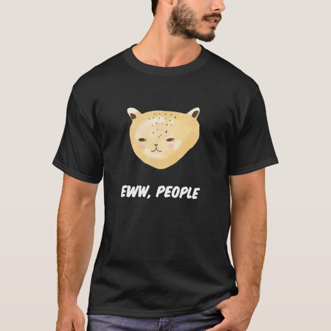 Camiseta Pessoas Eww Cat 1 (Frente)