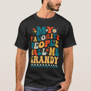 Camiseta Pessoas Favoritas Chamam-me Dia de as mães de Cami