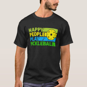 Camiseta Pessoas Felizes Jogam Pickleball 2
