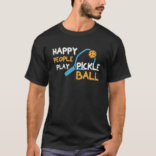 Camiseta Pessoas Felizes Jogam Pickleball 8