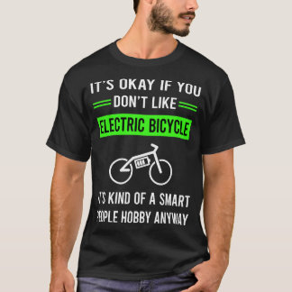 Camiseta Pessoas G Smart Bicicleta Elétrica Bicicleta E Ebi