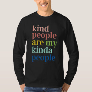 Camiseta Pessoas Gentis São Minha Espécie de Pessoas Vintag