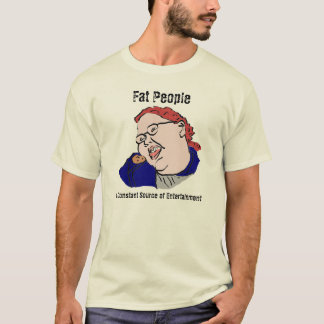 Camiseta Pessoas gordas