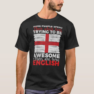 Camiseta Pessoas incríveis são o nascer inglês