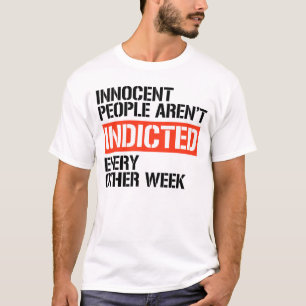 Camiseta Pessoas inocentes não são indiciadas
