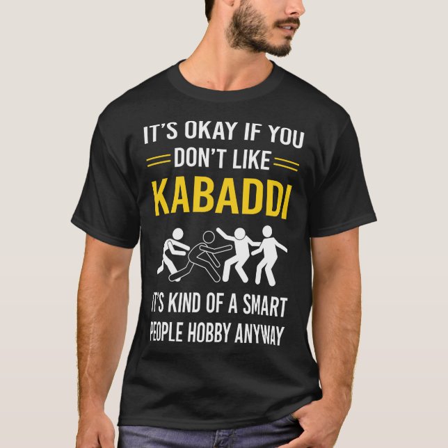 Camiseta Pessoas Inteligente Kabadi (Frente)