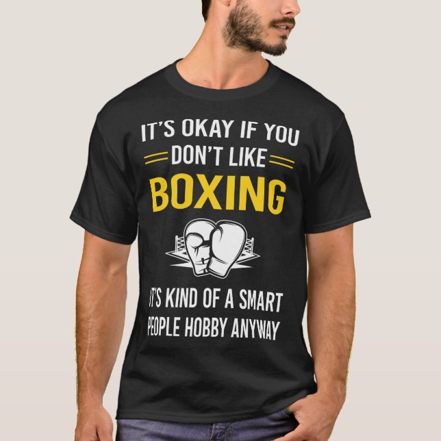 Camiseta Pessoas Inteligentes Boxe (Frente)