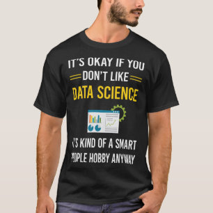 Camiseta Pessoas Inteligentes de Ciência de Dados