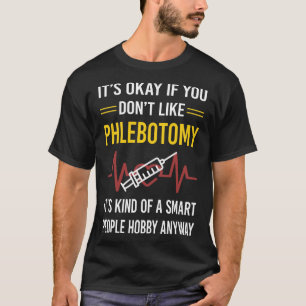 Camiseta Pessoas Inteligentes Flebotomia Flebotomista