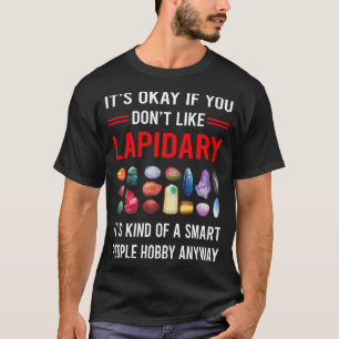 Camiseta Pessoas Inteligentes R Lapidário Lapidarista
