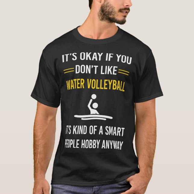 Camiseta Pessoas Inteligentes Vôlei de Água (Frente)