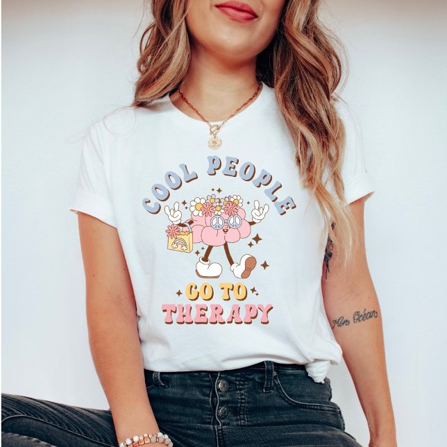 Camiseta Pessoas Legais e Fixes Vão à Terapia  (Criador carregado)