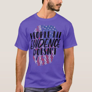 Camiseta Pessoas Lie Evidence Não Forense Science Premiu