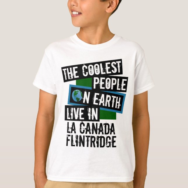 Camiseta Pessoas mais frias da Terra em La Canada Flintridg (Frente)