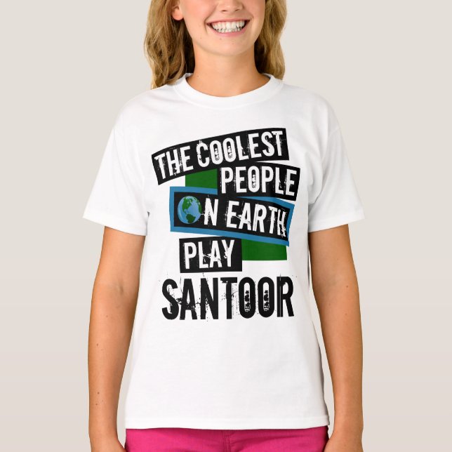 Camiseta Pessoas mais legais do planeta Tocam Santoor (Frente)