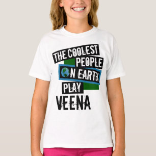 Camiseta Pessoas mais legais na Terra Tocam Veena