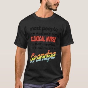 Camiseta Pessoas Mais Me Chamam Enfermeiro Clínico Mais Imp