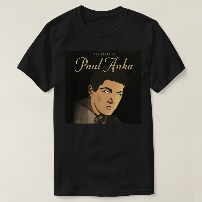 Camiseta Pessoas Me Chame Paul Anka Melhor Imagem Do Logoti (Frente do Design)
