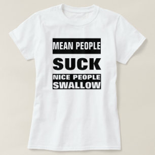 Camiseta Pessoas MÉDIAS SUCK