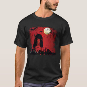 Camiseta Pessoas mortos Saindo Do Grave Horror