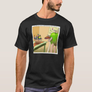 Camiseta Pessoas Natureza-Morta Divertida Cartoon