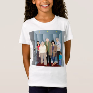 Camiseta Pessoas no elevador