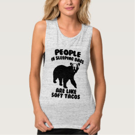 Camiseta Pessoas no 'Sleing Bolsas Camping Humor'