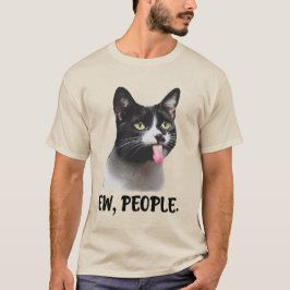 Camiseta Pessoas nojentas meme de gato fofo