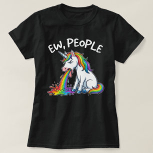 Camiseta Pessoas nojentas Unicórnio