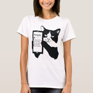 Camiseta Pessoas One Star, Gato Engraçado