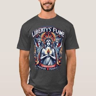 Camiseta Pessoas Orgulhosas da Liberdade