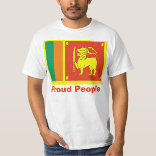 Camiseta pessoas orgulhosas de sri lanka