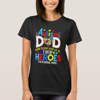 Camiseta Pessoas Pais De Autismo Orgulhosas Procuram Heróis