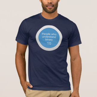 Camiseta Pessoas que compreendem o círculo binário