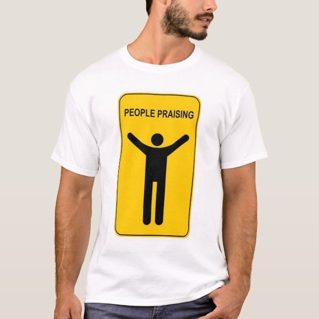Camiseta "Pessoas que elogiam" t-shirt (Frente)