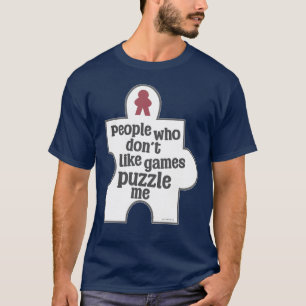 Camiseta Pessoas que não jogam me confundem Meeple
